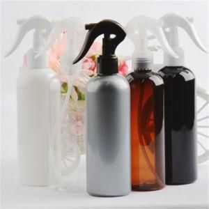 Wholesale 300ml 500ml Colorful Round Shoulder Pet Spray Press Plastic Bottle