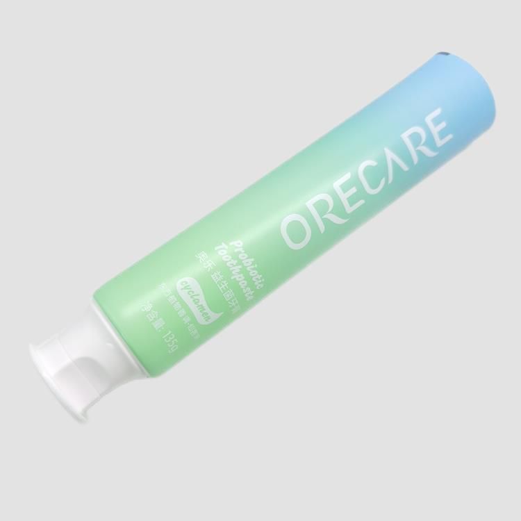 Recyclable Skincare Plastic Tube Graphic Pattern and Dressing Luxury Hand Cream