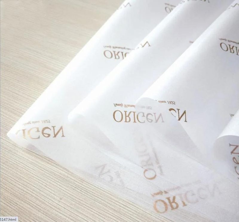 Garment Packaging Print Custom 17GSM Wrapping Tissue Paper