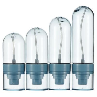 100ml Round Cosmetic Packaging PETG Bottle with Sprayer