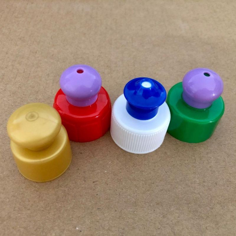 Various Types Plastic Push Pull Cap of Factory Supply Directly