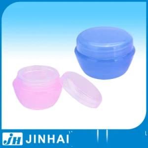 (T) Colorful Plastic Cosmetic Jar for Skin Care Product