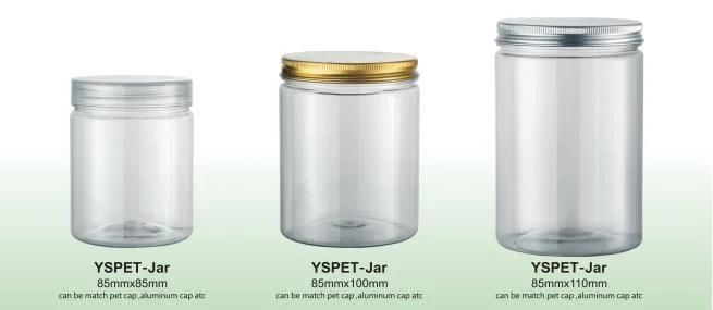 China PP Pet Customizable Transparent Packaging Bottle Jars for Water Perfume Oil with Plastic or Aluminum Caps