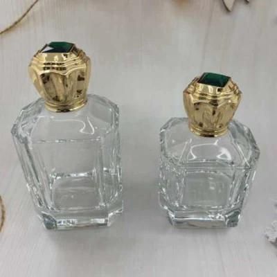 Hot Sale 50ml Cosmetic Clear Perfume Packaging Bottles Wholesale Empty Glass Spray Bottle