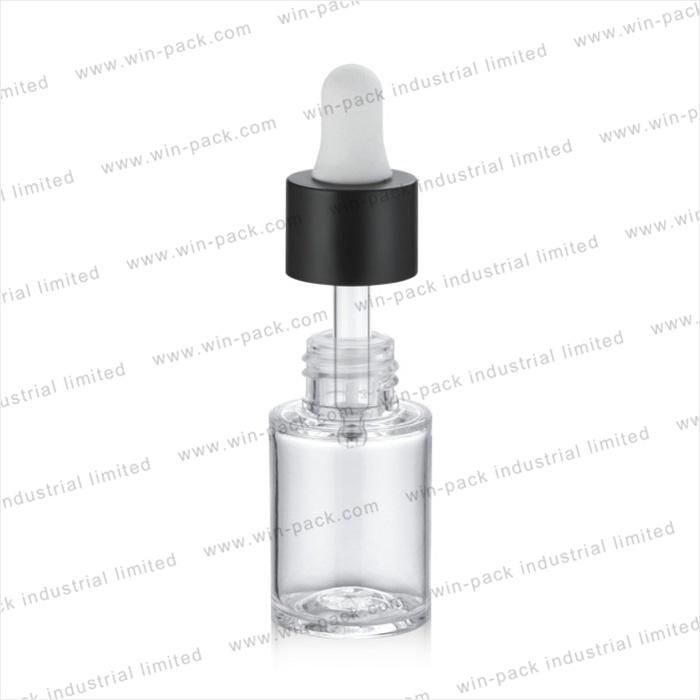 70ml 100ml Empty Clear Square Cosmetic Plastic Eye Dropper Bottle for Skincare Plastic Pump Dropper Bottle