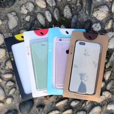 Transparent Clamshell Blister Packaging with Paper Card for Mobile Case