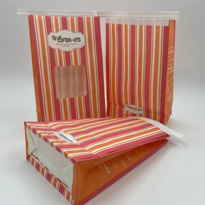 Bolsas Papel Kraft Quito Bag Custom Food Paper Bag