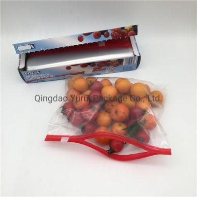 Wholesale Leakproof Clear Printed Ziplock Slider Bag for Food Packing