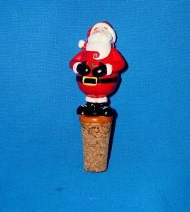 Santa Bottle Stopper for Christmas Decoration