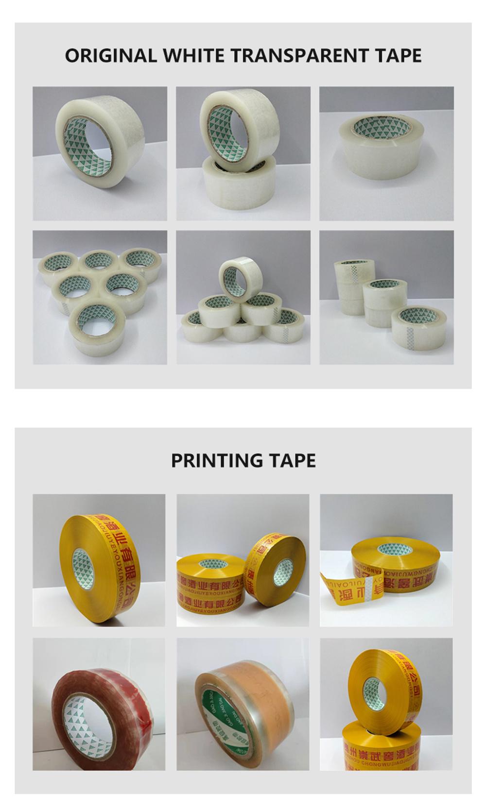 Wholesale Machine Use Sticky Tape Carton Packing Tape 80mmx700 Yards