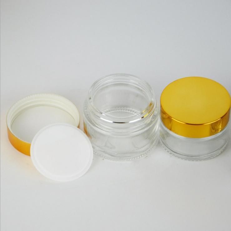 14*41mm Chinese Wholesale Golden Color Auminum Plastic Screw Cap for Cream Glass Jar