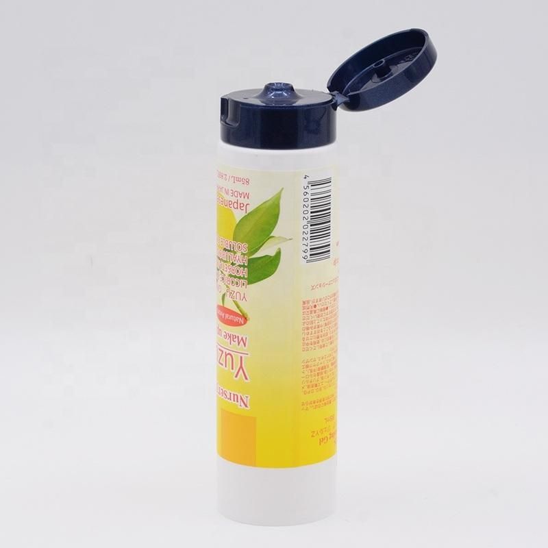 Make up Cleanser Tube Matte Offset Printing Flip Top Cap