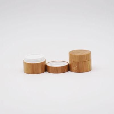 50g Bamboo Plastic Eco Friendly Cream Jar Round Cream Container