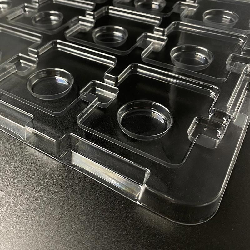 Blister Tray Lithium Battery Blister Tray Pet Transparent Antistatic Tray Customization