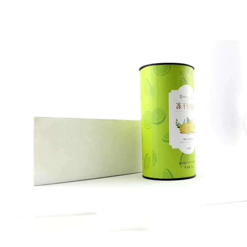 Wholesale Iron Lid 150*78 Dry Lemon Packaging Tube Box