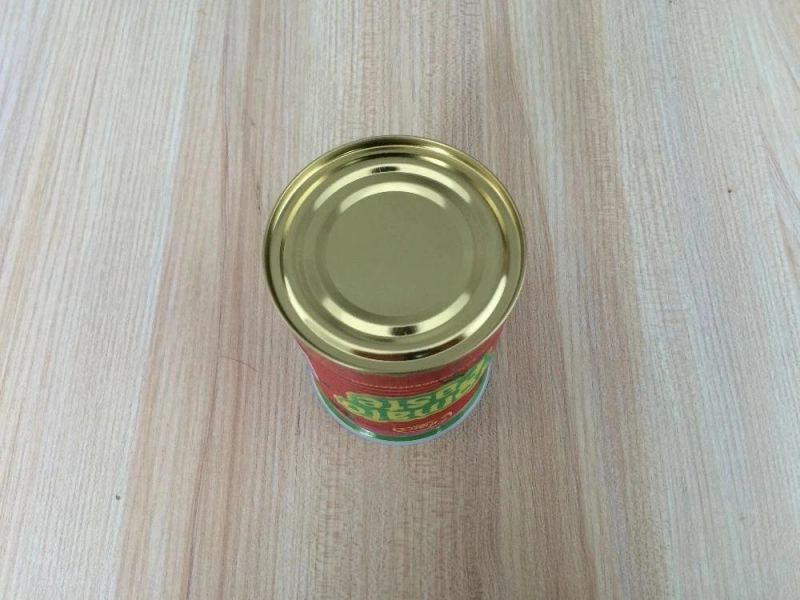 7100# Manufacturers Wholesale Sellfood Grade Empty Easy Open Tin for 400g Tomato Paste Can