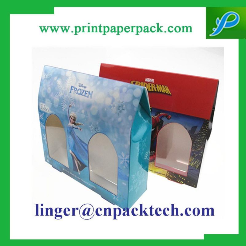 Customized Paper Gift Box with Clear Insert