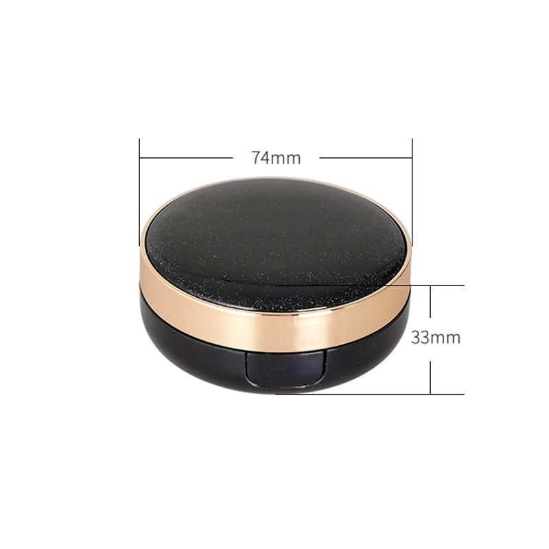 Hot-Selling 15g Luxury Golden Round Bb Cream Case Air Cushion Case Foundation Case