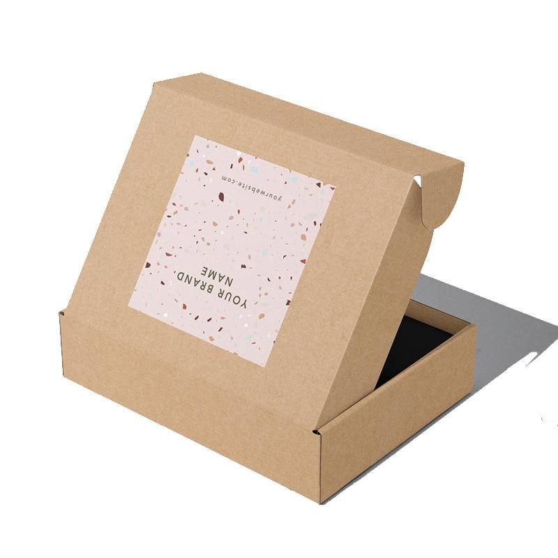 Custom Printed Flute E-Commerce Packaging Paper Box Mailer White Box