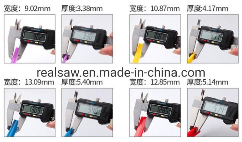 Plastci Protector for Teeth of Band Saw Blades