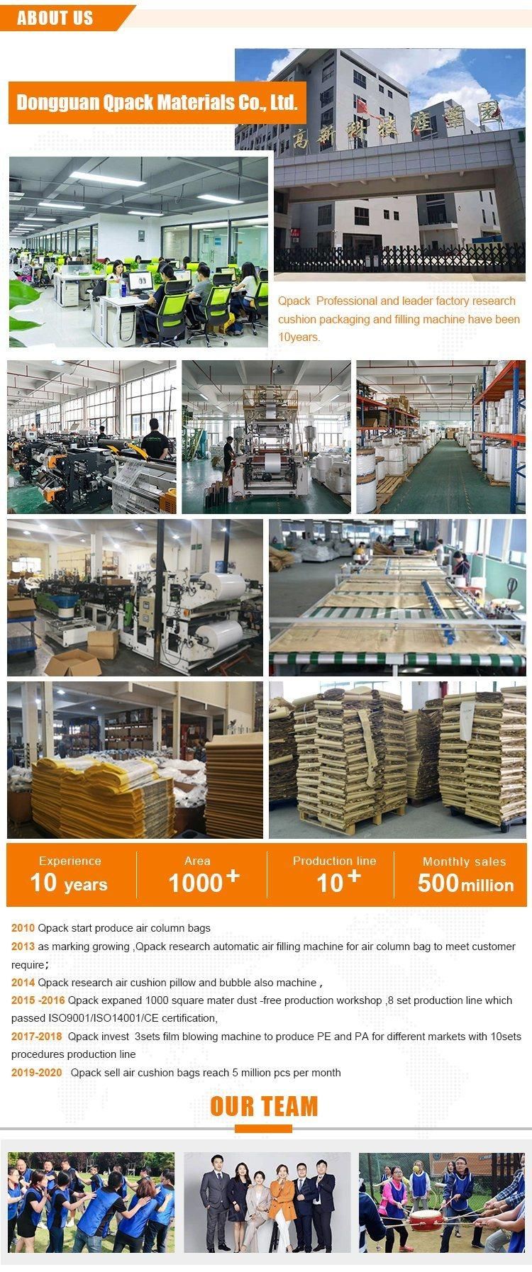Manufacture Direct Fulfillment Shipping Containers Protection Transparent Polymer Film Dunnage Air Bags
