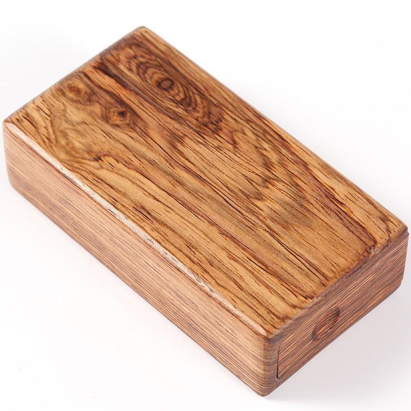 Customized Sandalwood Smoke Wooden Wood Square Storage Package Box