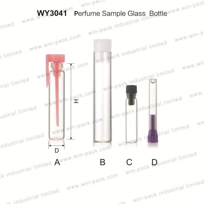 Mini Tube Perfume Spray Sample Glass Bottle with Perfume Test Tube Packaging 5ml Wholesale