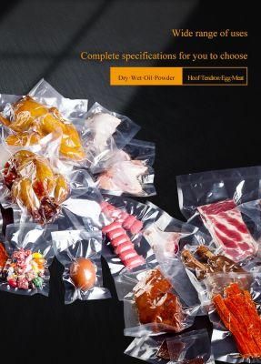 Wholesale Vacuum Bags Food Storage Bag Fresh Keeping Transparent Customized Printing Nylon Bags