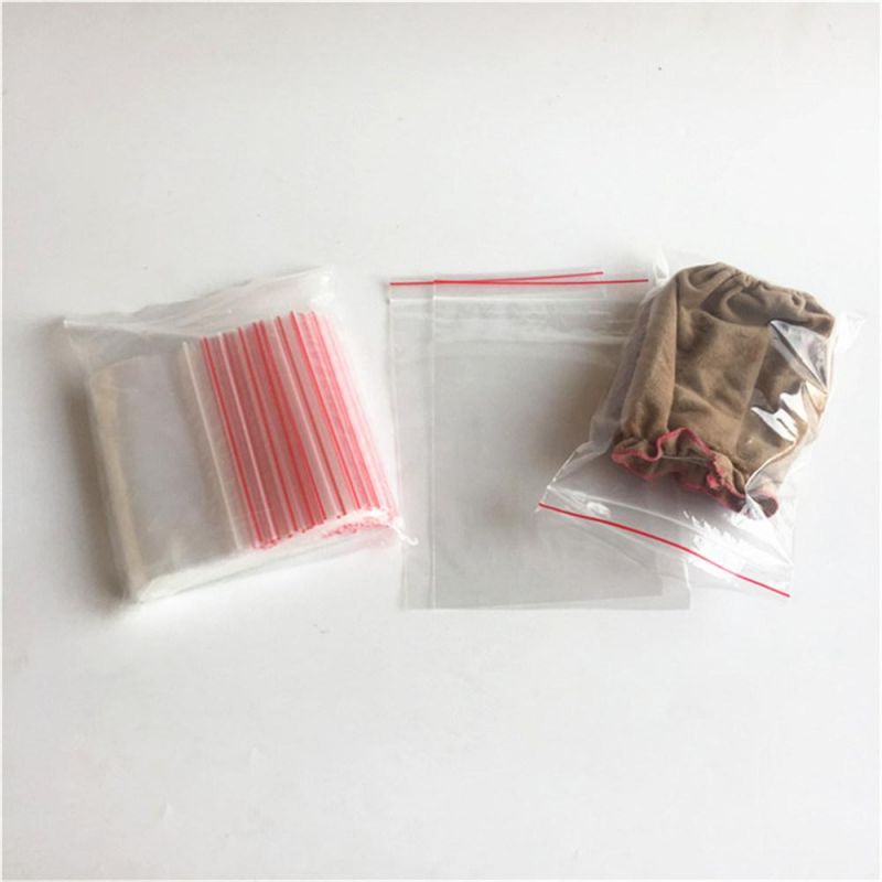 LDPE Clear Zip Lock Food Packaging Bag