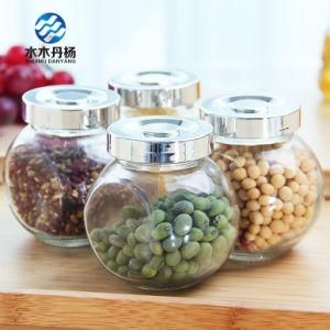 Factory Supply 250ml Candy Glass Jar for Food Packaging Glass Bottle