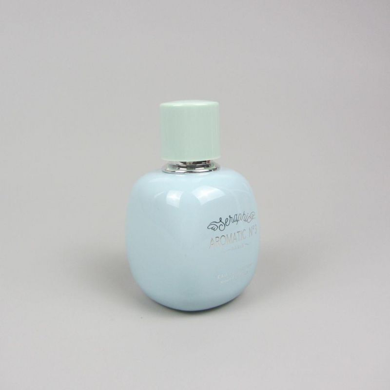 Special Design 100ml Glass Perfume Spray Bottle with Plastic Cap