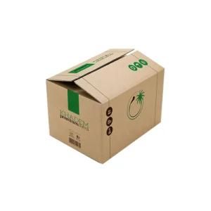 Custom Full Color Sturdy Corrugated Packaging Box Brown Carton Box with Lid