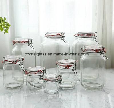 Big Glass Jar Glass Storage Jar