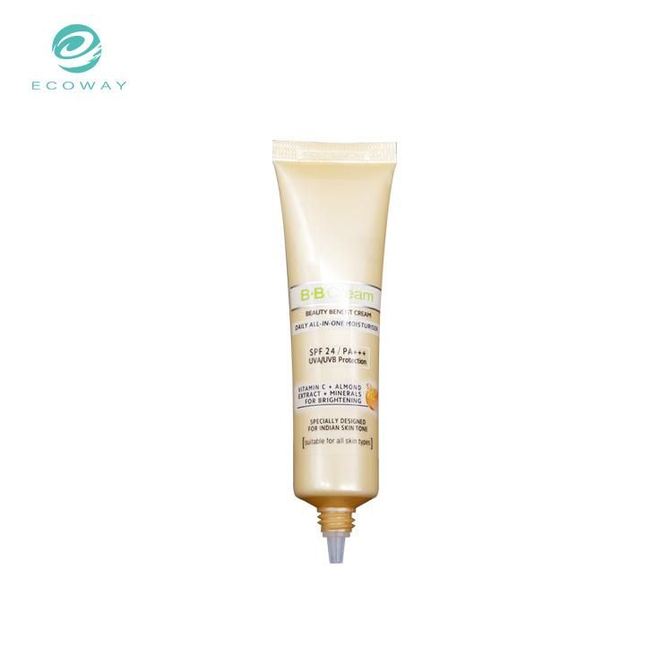 Bb Cream Sunscreen Packaging Cosmetic Plastic Tube