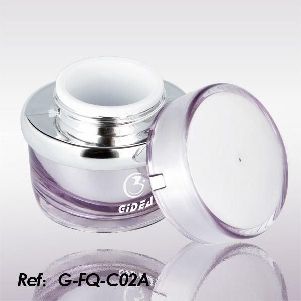 20g 30g 50g Empty Plastic Cosmetic PMMA Jar for Skin Care