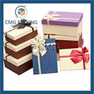 3 Sizes Cardboard Gift Boxes Cosmetic Boxes with Ribbon