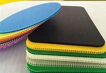 Colorful Hollow PP Sheet Plastic Sheets Board Flooring Protector