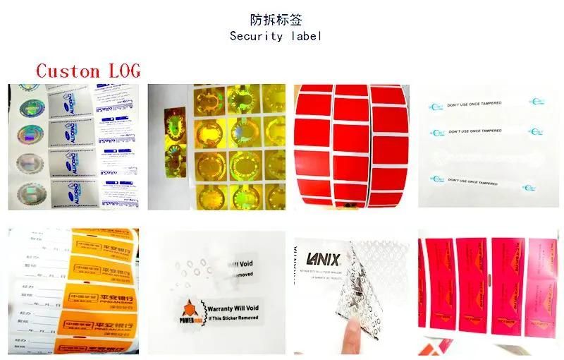 Tamper Evidence Custom Printed Tape (PET) Packing Tape