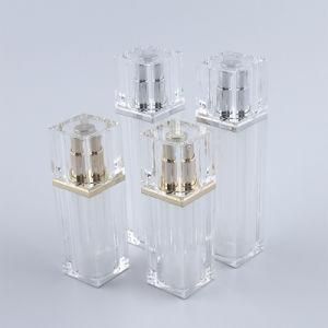 Airless Glass Pump Bottle for Cosmetic and Skin Care Products