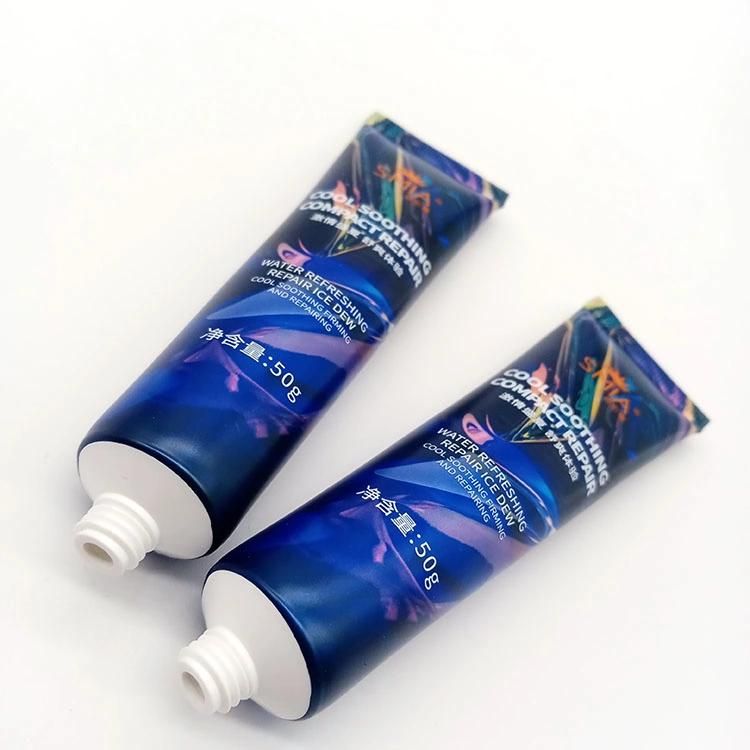 Plastic Tube Flat Oval Tube for Hair Care/Bb/Hand Cream Packaging