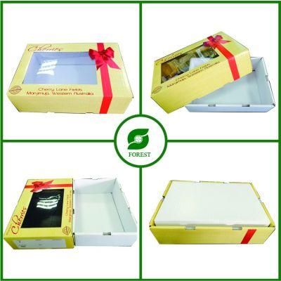 Cherry PVC Window Display Paper Packaging Box