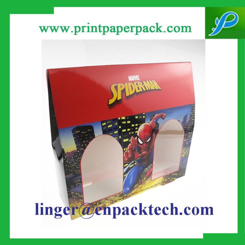 Customized Paper Gift Box with Clear Insert