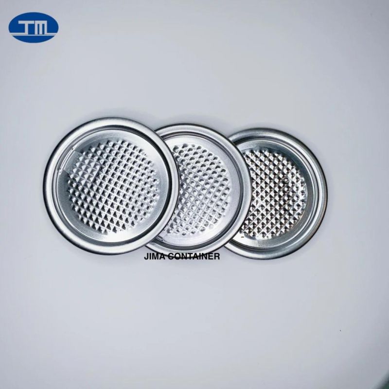 High Temperature Retort Aluminum Lids Ends Silver 202 Cdl 200cdl