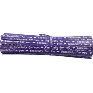 Logo Printed Paper Twist Ties for Vegetables