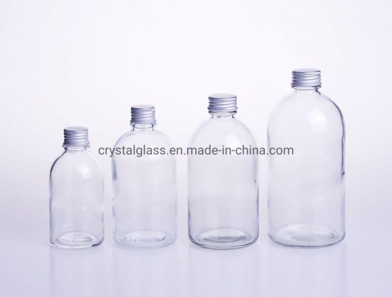 500ml Empty Glass Pump Bottle 16 Ounce Pump Bottle Soap Dispenser Refillable Containers