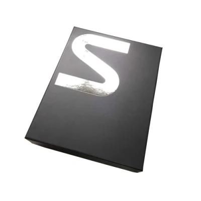Gift Packing Paper Box with Fluorescent Letter &quot; S&quot; Outside