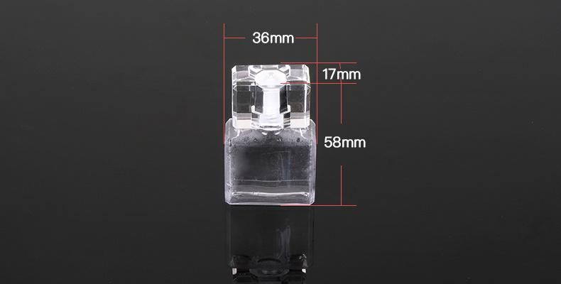 Wholesale Transparent Customized Plastic Cosmetic Packaging Ampoule Oil Essential Bottle