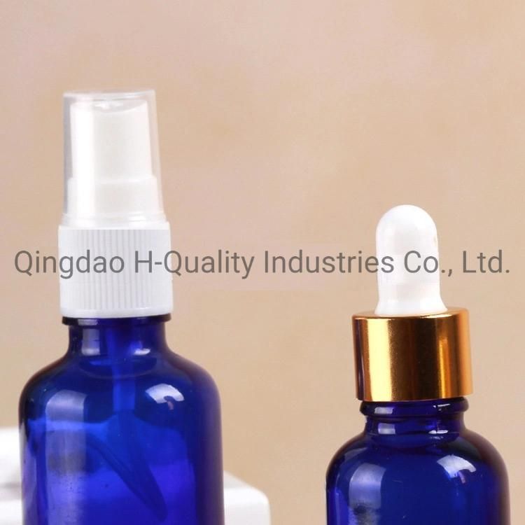 5ml/10ml/15ml/20ml/30ml/50ml/100ml Blue Essential Oil Glass Bottles