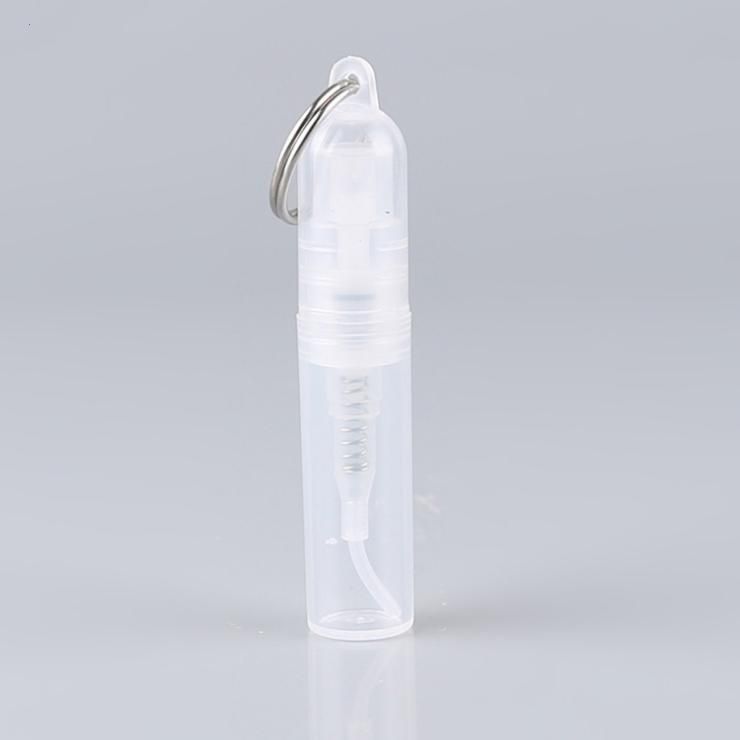 2ml 3ml 4ml 5ml Custom PP Plastic Perfume Spray Bottle/Pen with Key Ring Mini Travel Atomizer