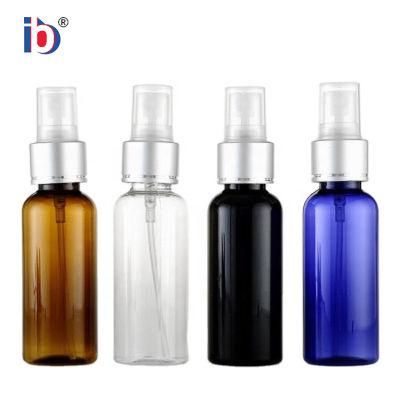 Empty Cosmetic Travel Bottle Spray Blue Transparent Brown Black Plastic Bottle